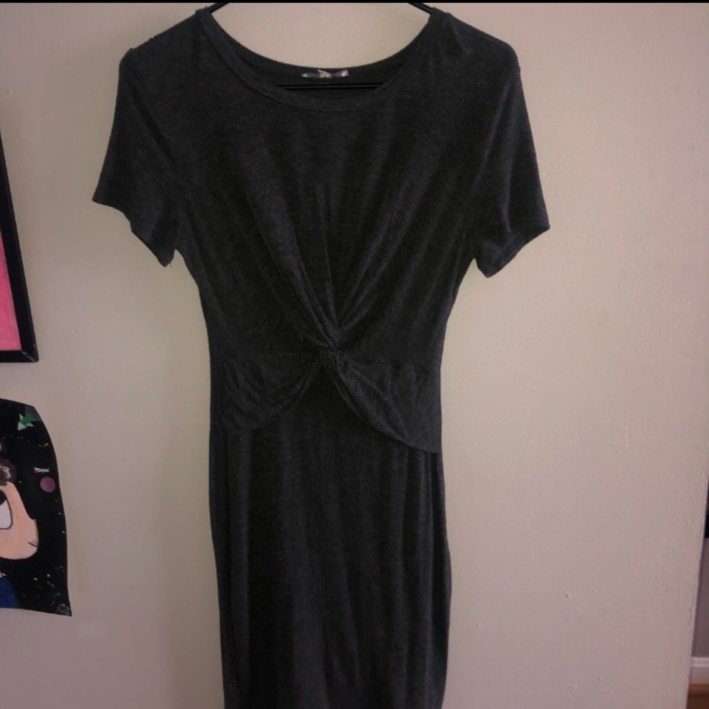 grey charlotte russe dress